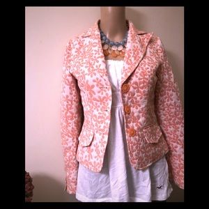 Arden B Peach Blazer Size Small